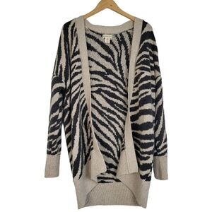 Yet again zebra cotton cardigan